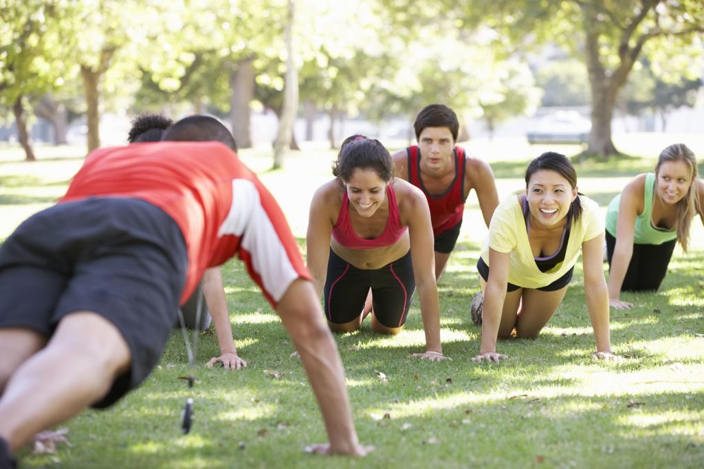 Instructor Running Fitness Boot Camp
