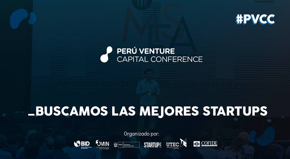 Perú VCC: Evento reunirá a startups con fondos de inversión