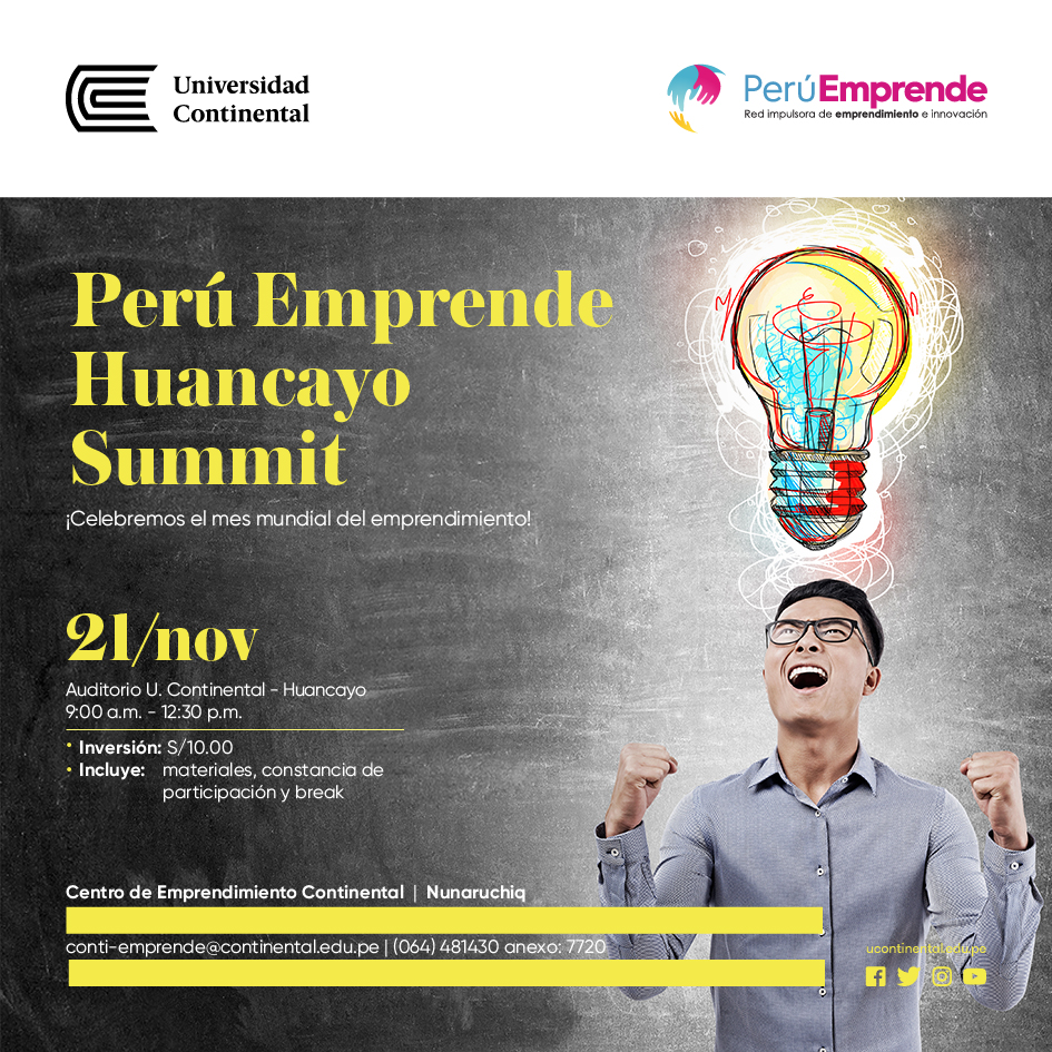 Agenda de capacitación para emprendedores