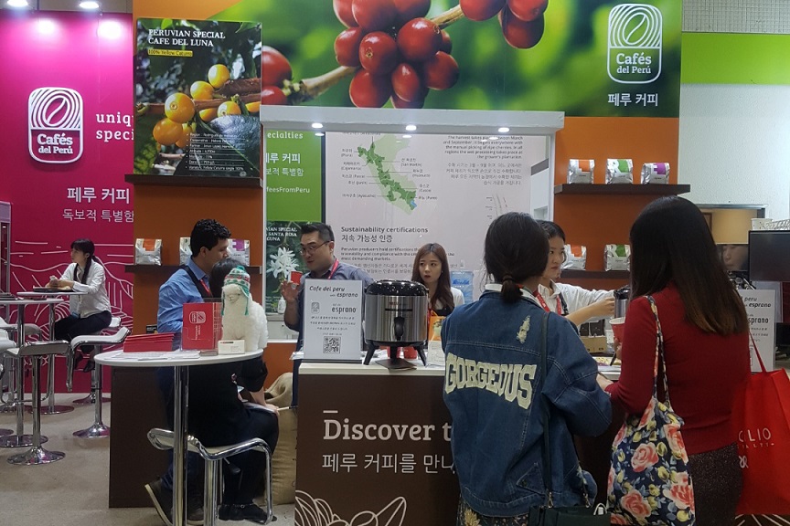Marca Cafés del Perú ingresó con éxito al Asia