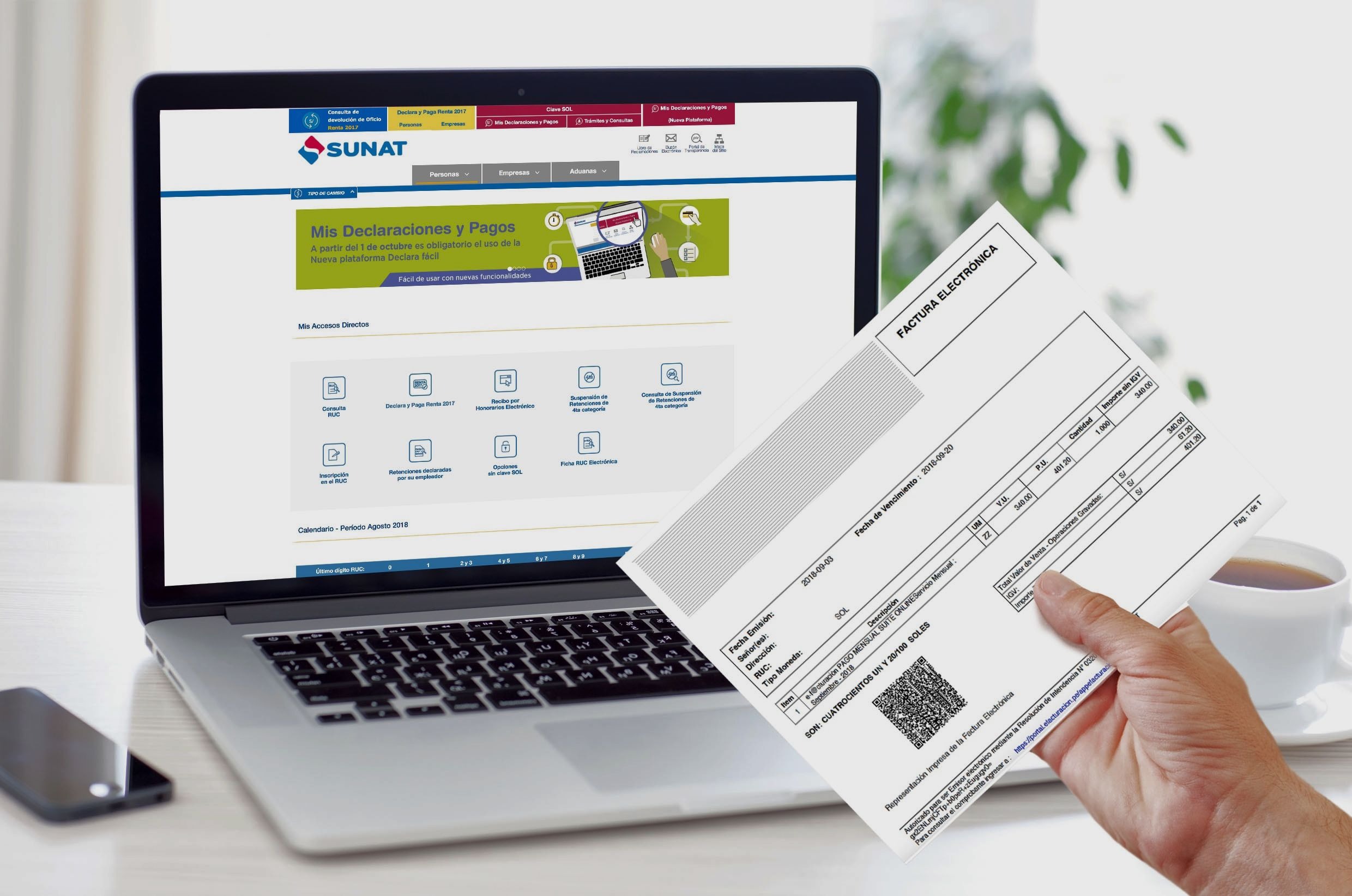 Cambios en Facturas Electrónicas desde abril